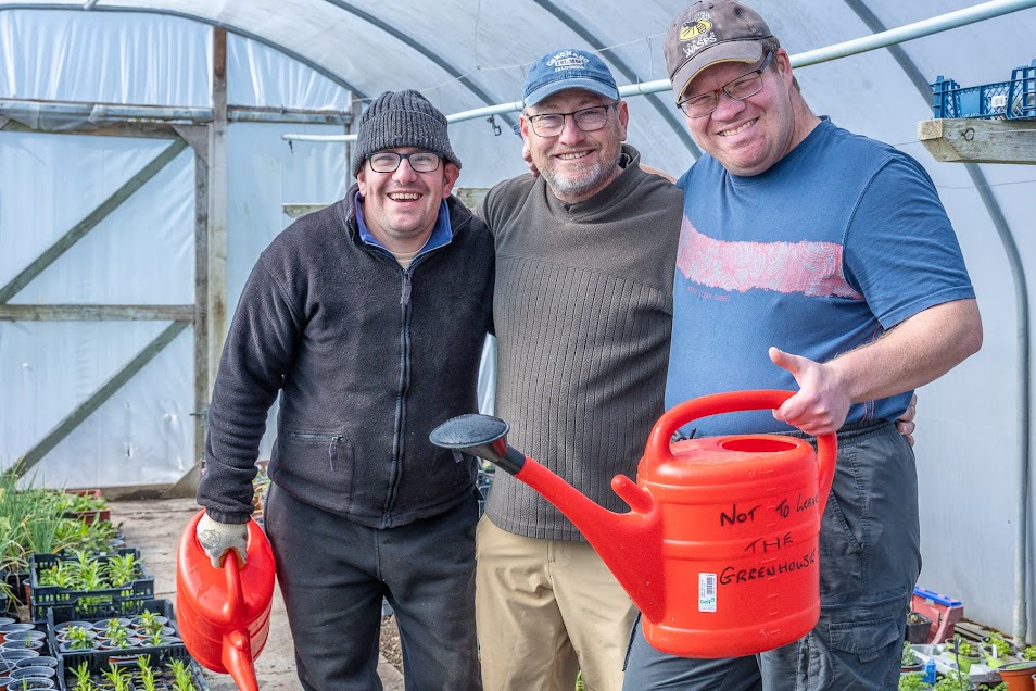 Gardening at Boaz